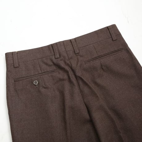 New Wool Straight Slacks
