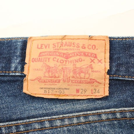 Levi's 517 Denim Pants  MADE IN USA