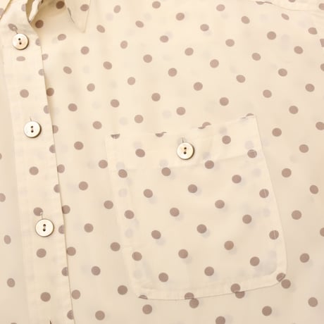 Dot Pattern L/S Shirt