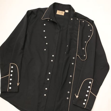 Vintage Guitar Design Western Shirt