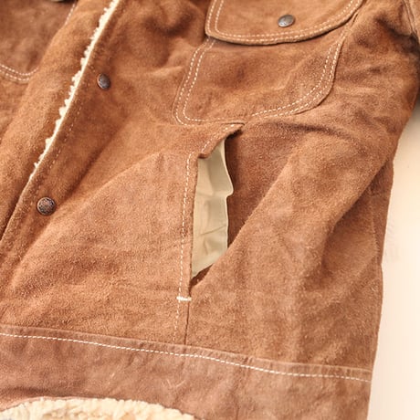 Towncraft Suede Boa Jacket
