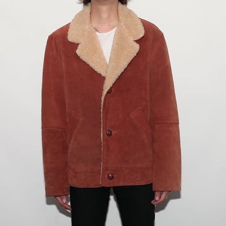 Schott Suede Boa Jacket