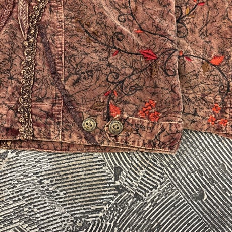 Chico's Design Embroidery Tracker Jacket