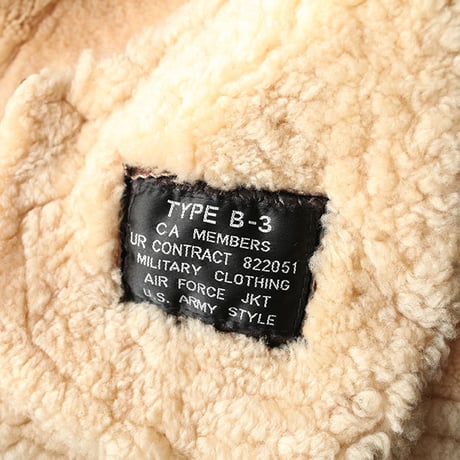 B-3 Mouton Leather Jacket