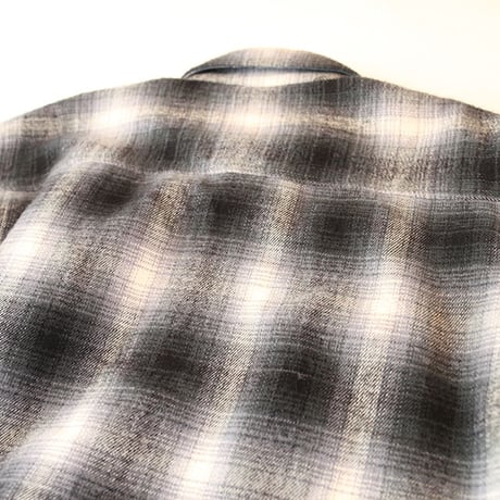 Ombre Check Boa Jacket