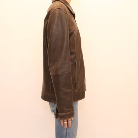 Eddie Bauer Brown Lambskin Jacket