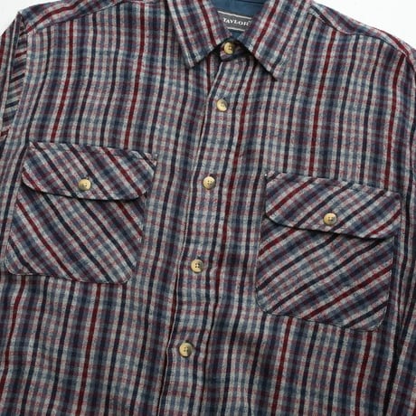 90's Plaid Acrylic Shirt