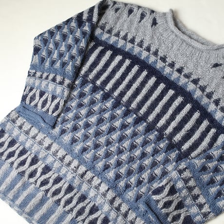 Vintage Geometick Wool Sweater