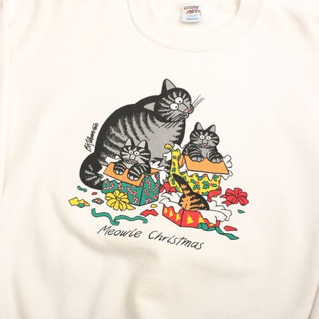 Crazy Shirts Sweat Shirt "Kliban Cat" MADE IN USA