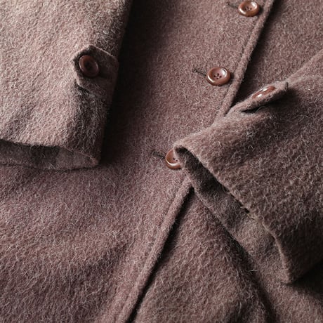 Mohair Wool Long Coat
