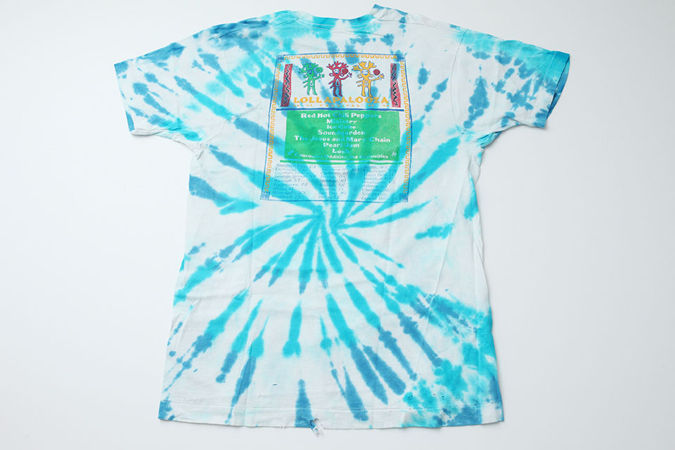 Lollapalooza vintage T shirt ロラパルーザ 古着 90s USA製 LOLLAPALOOZA 91 超豪華 ラインナップ バンド