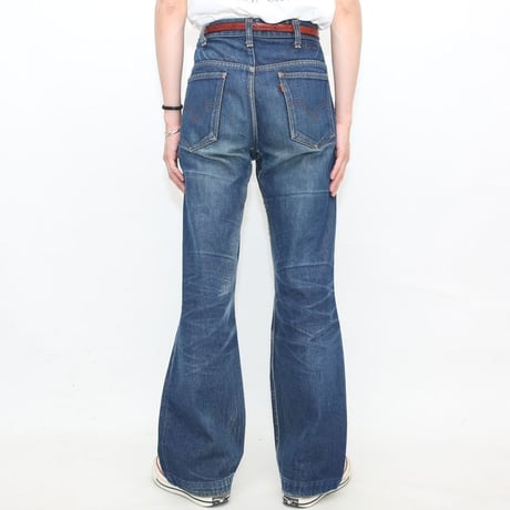 Euro Levi's Remake Denim Pants Flared Silhouette