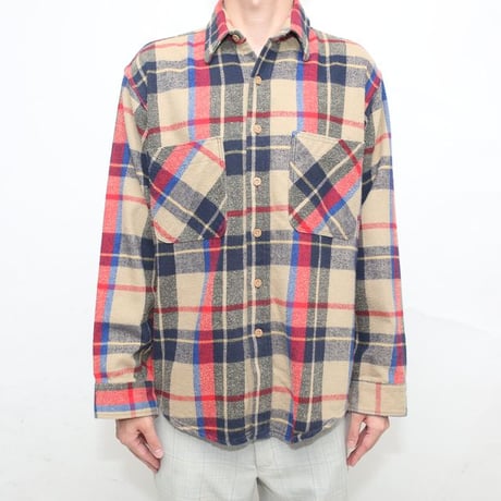 80s BIG MAC Cotton Flannel Plaid Shirt