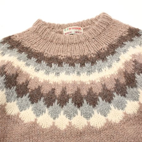 Nordic Wool Knit Sweater