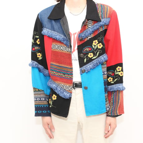 Patchwork Cotton Jacket