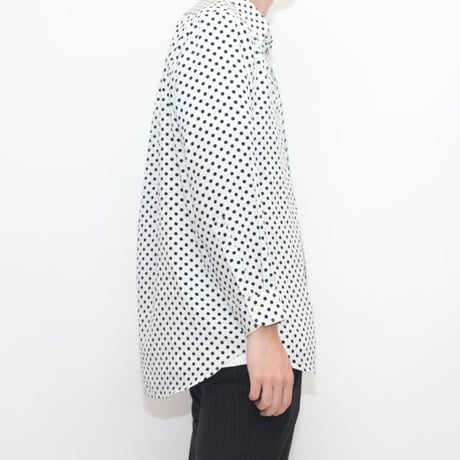 Polka  Dot Pattern L/S Shirt