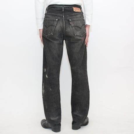 Levi's 501 Black Denim Pants MADE IN UK