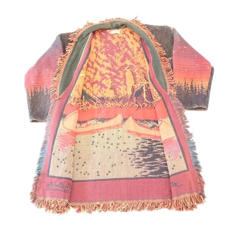 Fringe Design Gobelin Coat
