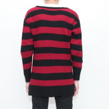Border Knit Sweater