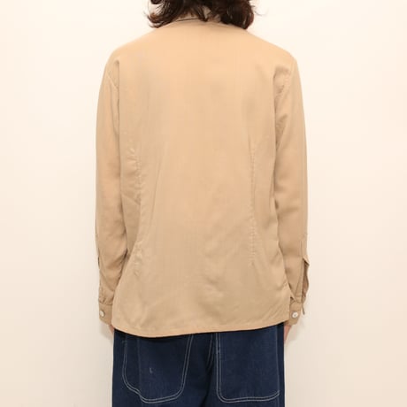 Vintage Open Collar  L/S Shirt
