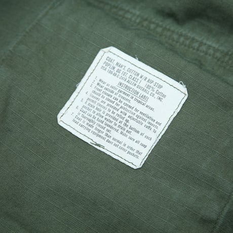 ミリタリー ファティーグジャケット リップストップ Military