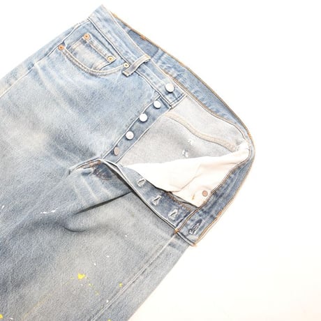 90s Levi's 501 Painted Denim Pants MADE IN USA