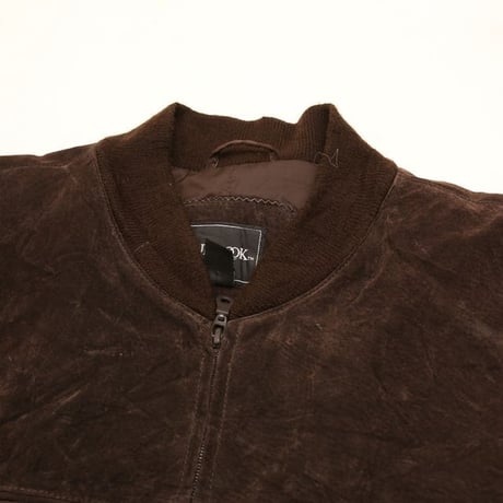 Vintage Derby Type  Leather Jacket