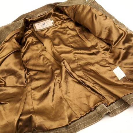 Suede Leather Safari Jacket