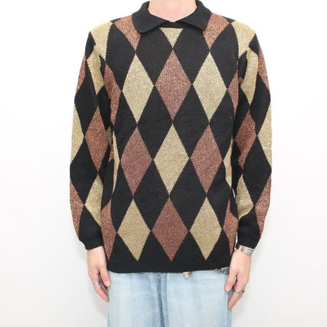 Alfred Dunner Lame Knit Sweater