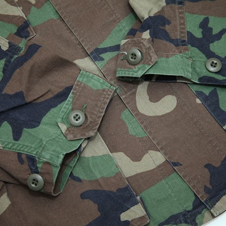 カモ柄 ミリタリーシャツ MIlitary Shirt