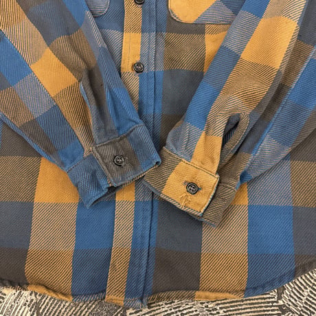 80s Five Brother Cotton Heavy Flannel Shirt