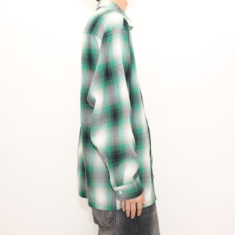 Caltop Acrylic Ombre L/S Shirt MADE IN USA