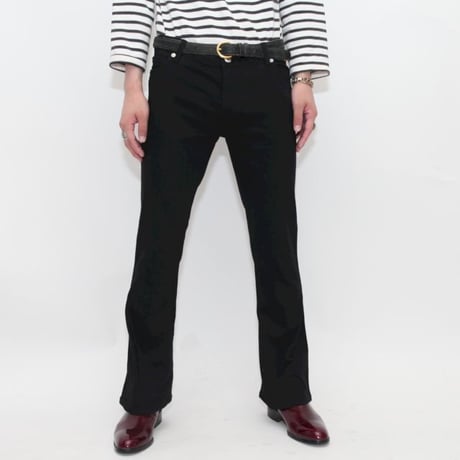 Black Flared Pants