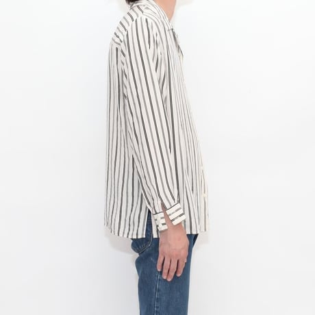 Silk Stripe L/S Shirt