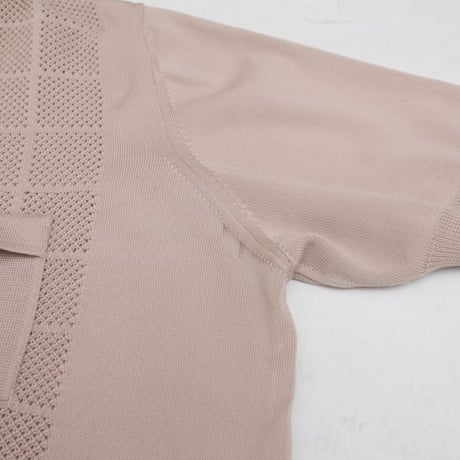 Euro Vintage Knit Polo Shirt