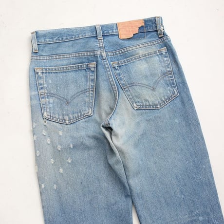 Levi's 517 Damage Denim Pants MADE IN USA