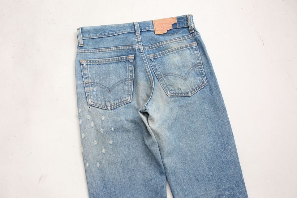 パンツ Levi's 517 damage denim Levi's 517 Damage Denim Pants MADE IN USA | Strato
