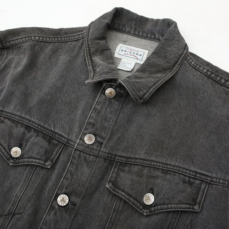 Black Denim Trucker Jacket