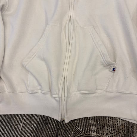 00s Russel Full Zip Sweat Hoodie MADE IN MEXICO