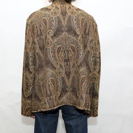 Paisley Pattern Tapestry Jacket