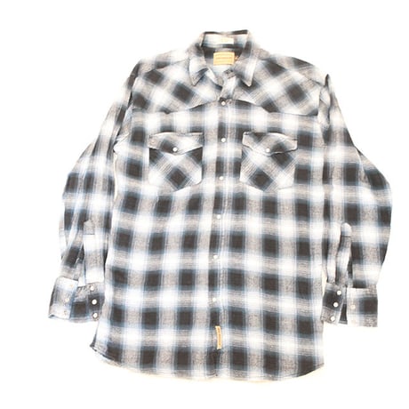Ombre Check Western Shirt