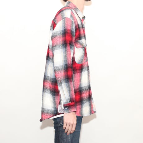 Ombre Check Flannel L/S Shirt