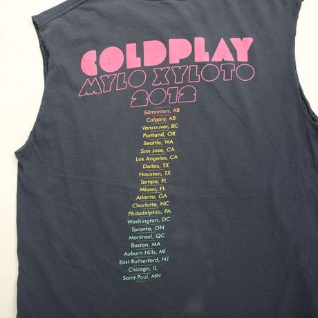 Coldplay Sleeveless T-Shirt