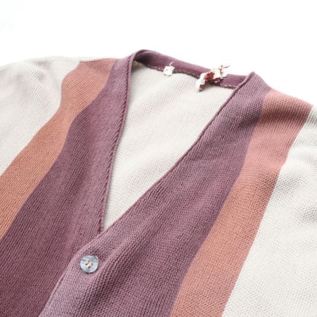 Vintage Acrylic Knit Cardigan