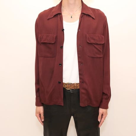 40's Truval Rayon L/S Shirt