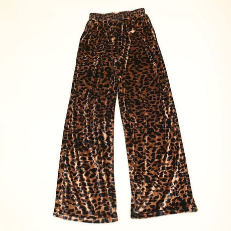 Leopard Pattern Easy Pants