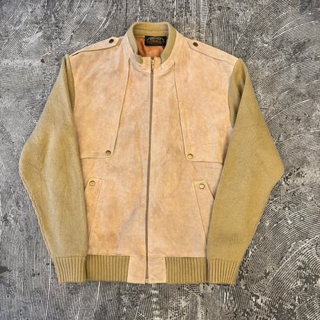 Suede×Knit Jacket