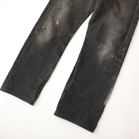Levi's 501 Black Denim Pants MADE IN UK