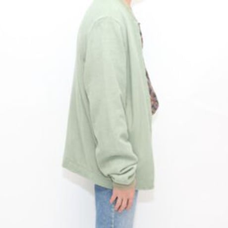 Vintage Zip Up Knit Jacket