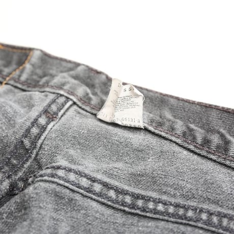 Levi's 505 Black Denim Pants MADE IN USA